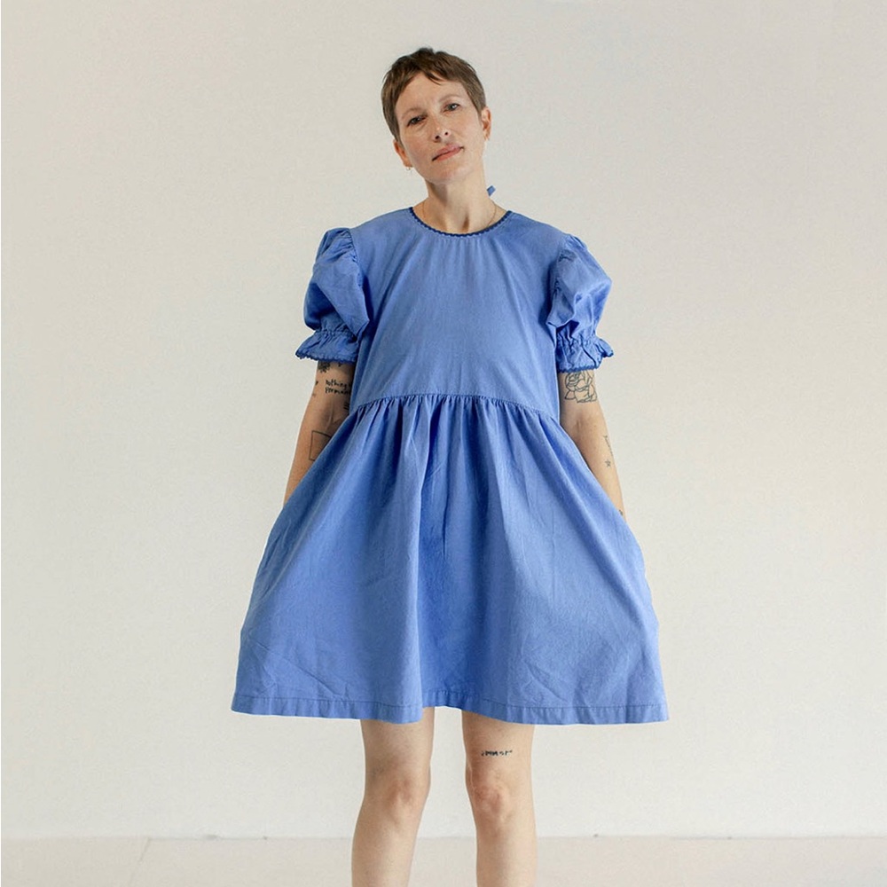 Noble Franny dress in French Blue